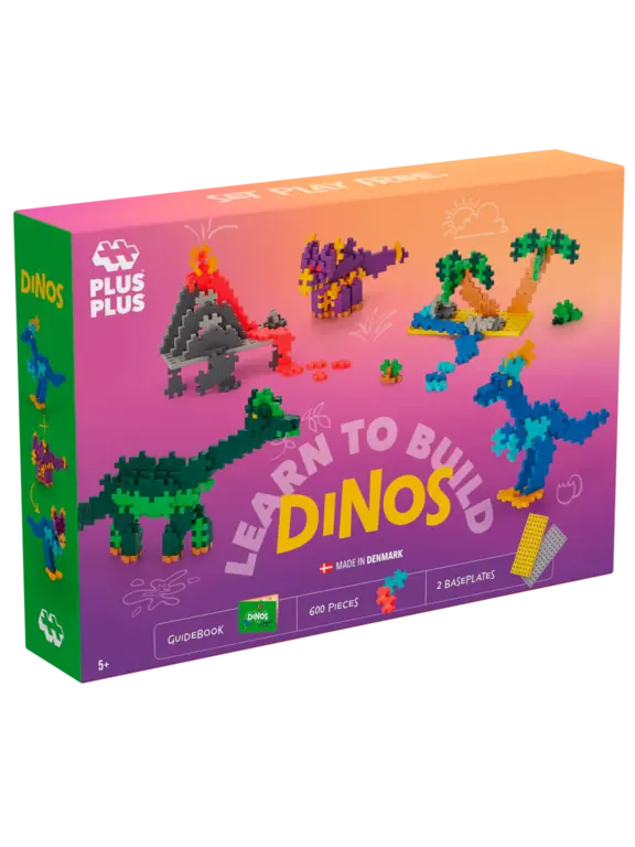 Plus Plus Learn to Build // dino's (3918)