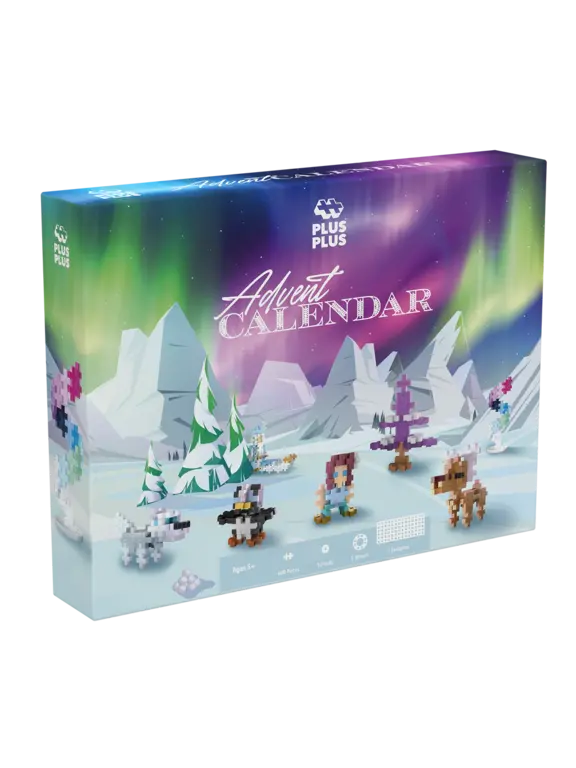 Plus Plus Advent Calender // Santa's Northern Lights Adventure (4337)