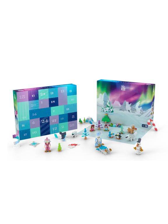 Plus Plus Advent Calender // Santa's Northern Lights Adventure (4337)