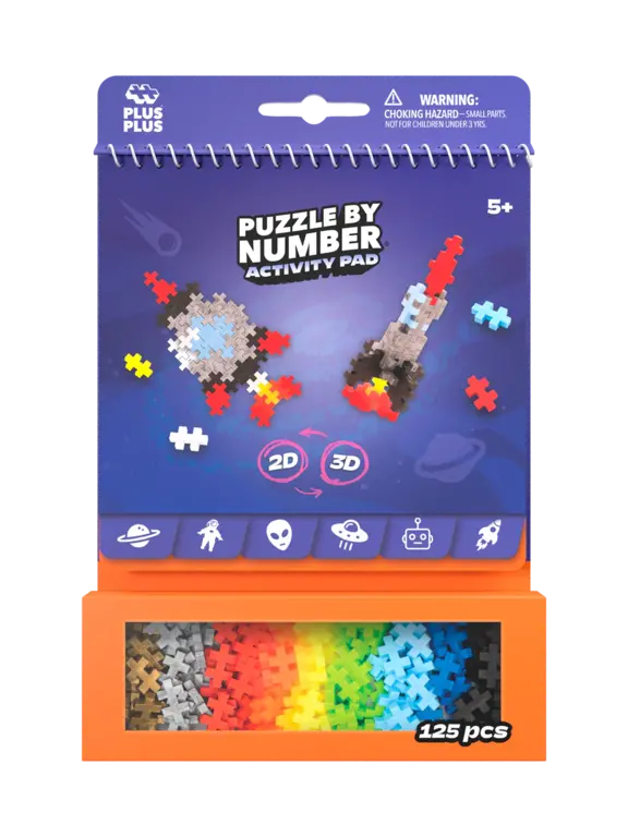 Plus Plus activity pad // ruimte (3989)