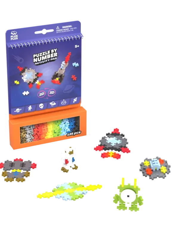 Plus Plus activity pad // ruimte (3989)