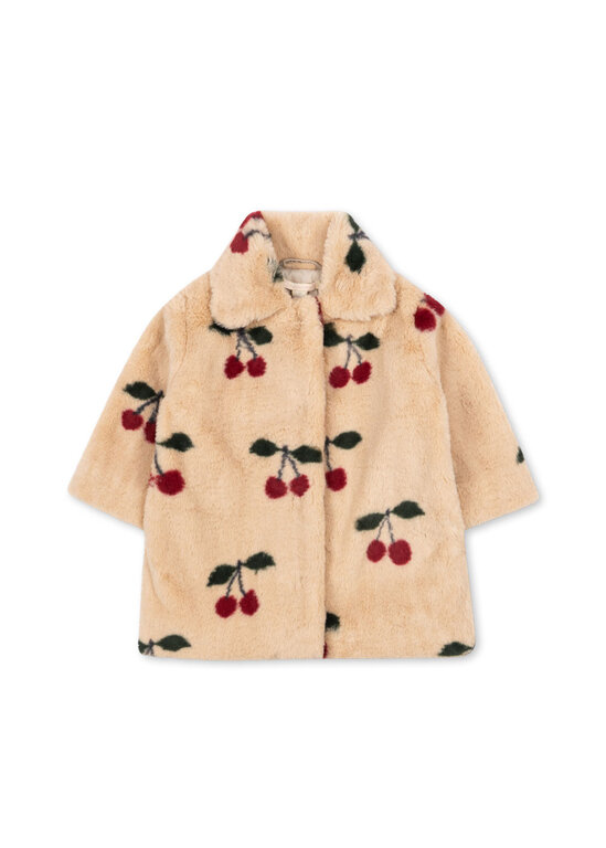 Konges Slojd fuzzy coat // ma grande cerise
