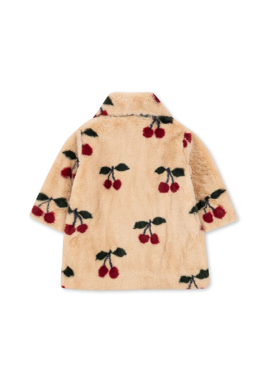 Konges Slojd fuzzy coat // ma grande cerise