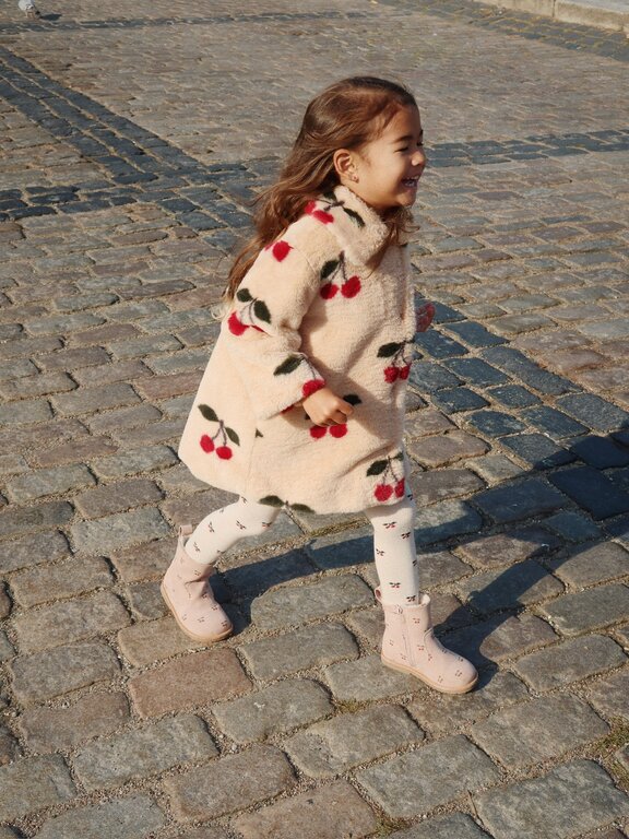 Konges Slojd fuzzy coat // ma grande cerise