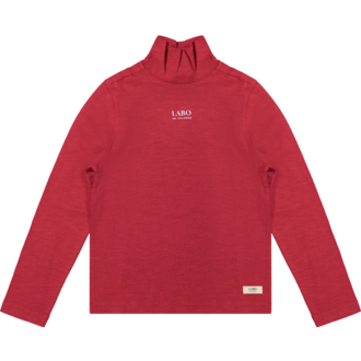 Labo de Colores zama turtleneck // red berry