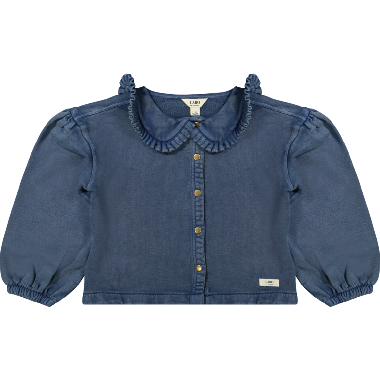 Labo de Colores mea blouse // blue denim