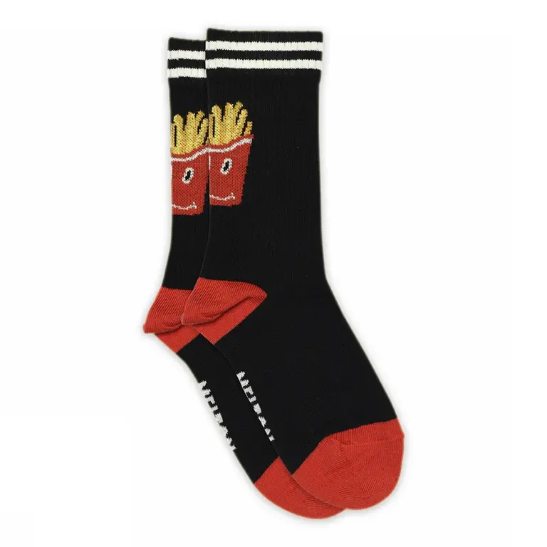 MP Denmark french fries socks 22265 // 8 black