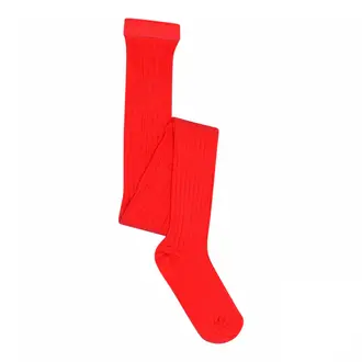 MP Denmark cotton rib tights 130 // 1315 tomato