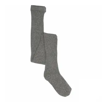 MP Denmark cotton rib tights 130 // 491 grey melange