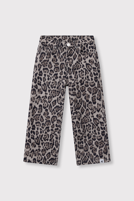 Alix the label wide leg jaguar denim pants // animal