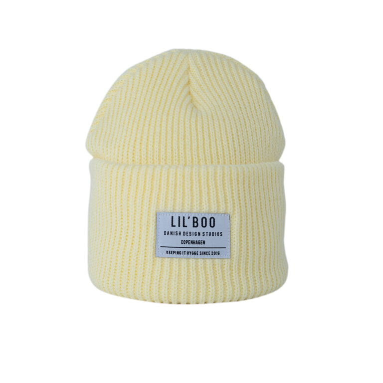 Lil' Boo hygge beanie //  light yellow