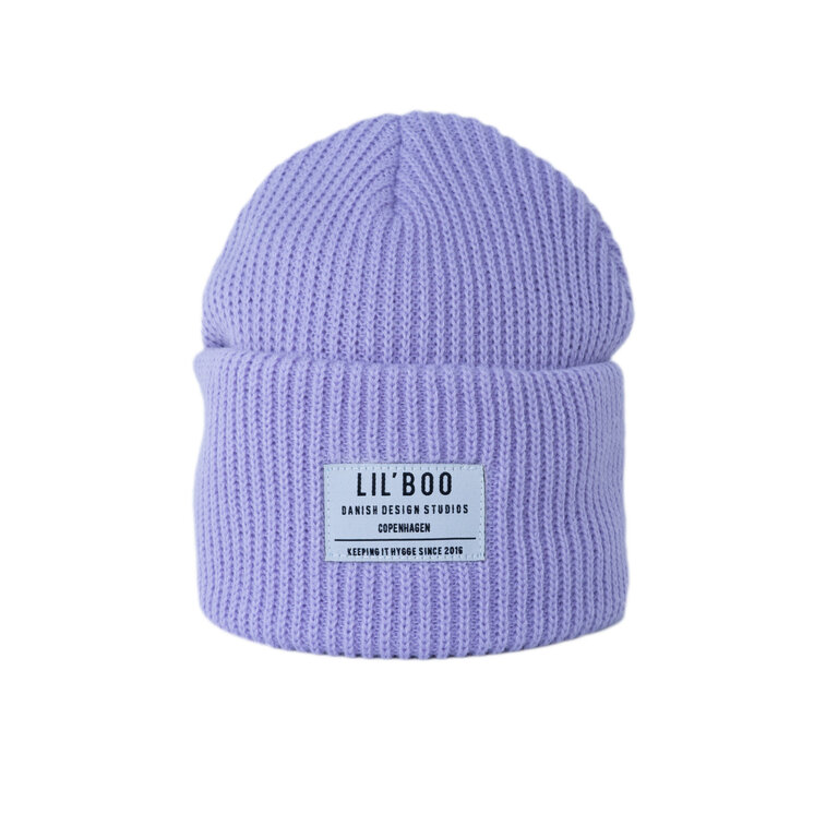 Lil' Boo hygge beanie //  light purple