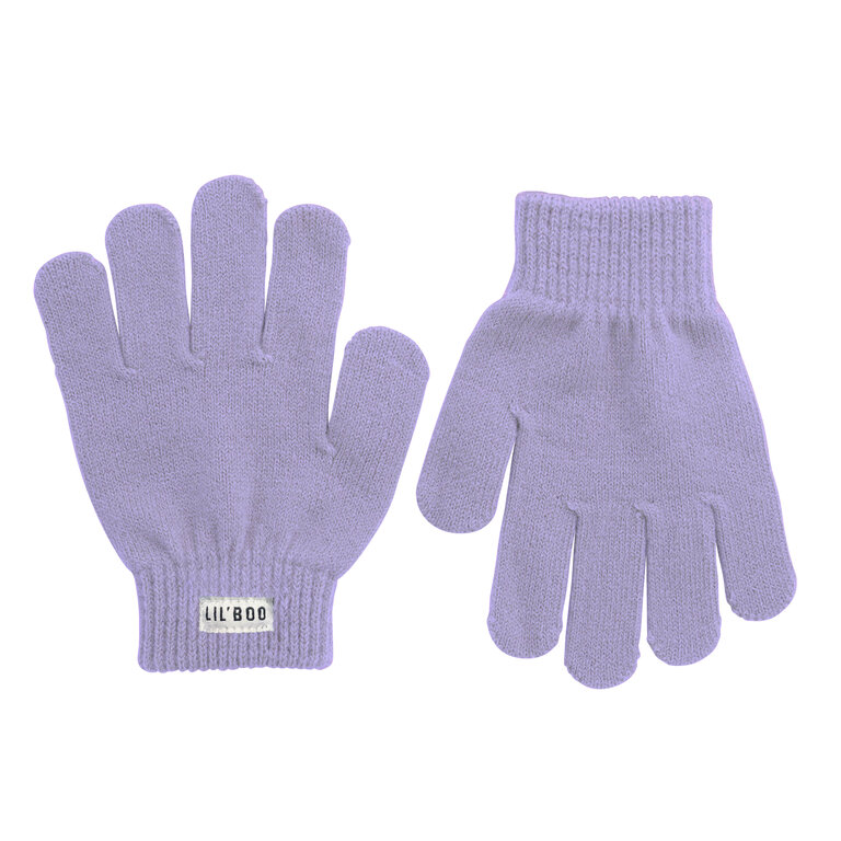 Lil' Boo hygge finger gloves //  light purple