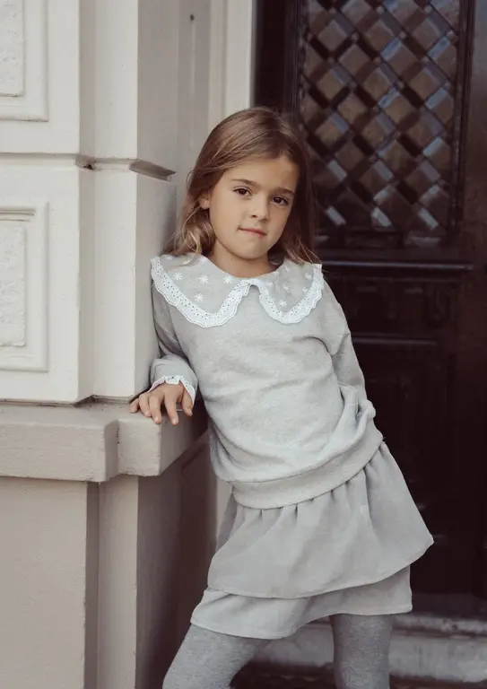 Two You Label aya sweater // grey