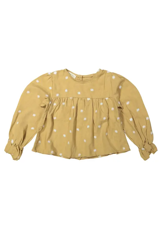 Two You Label flower blouse // honey
