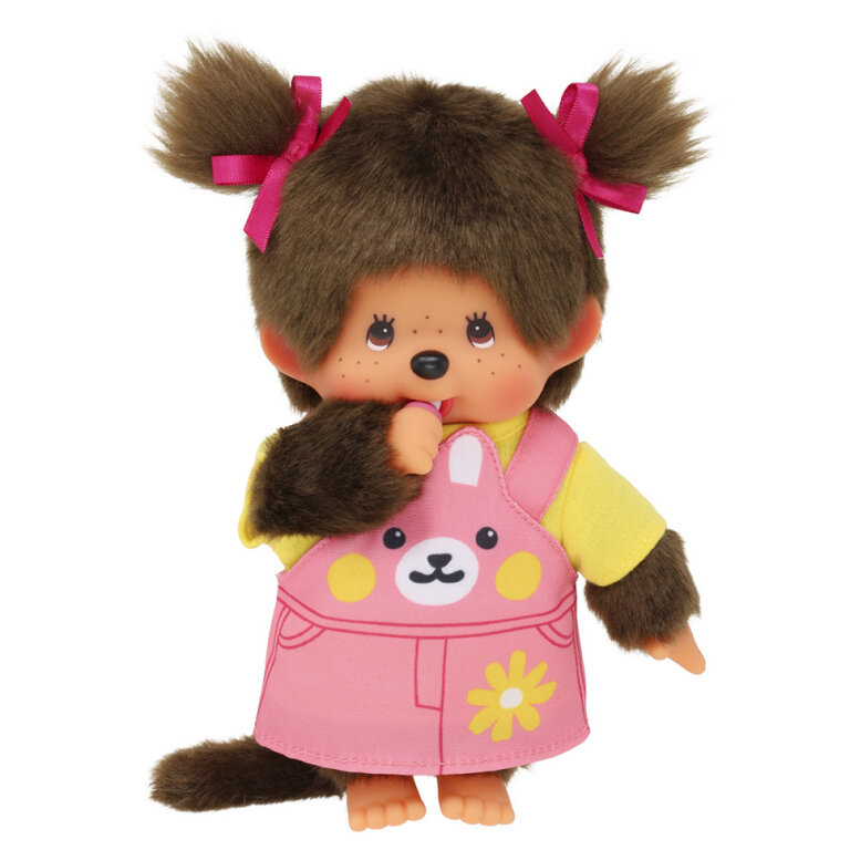 Monchhichi Meisje jurkje konijn (20cm)
