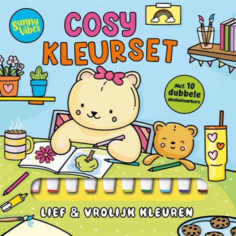 Boeken Sunny vibes - Cosy kleurset