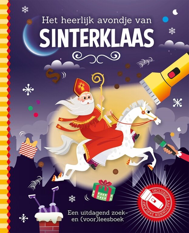 Boeken Zaklampboek - Het heerlijk avondje van Sinterklaas