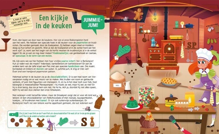 Boeken Zaklampboek - Het heerlijk avondje van Sinterklaas en Piet