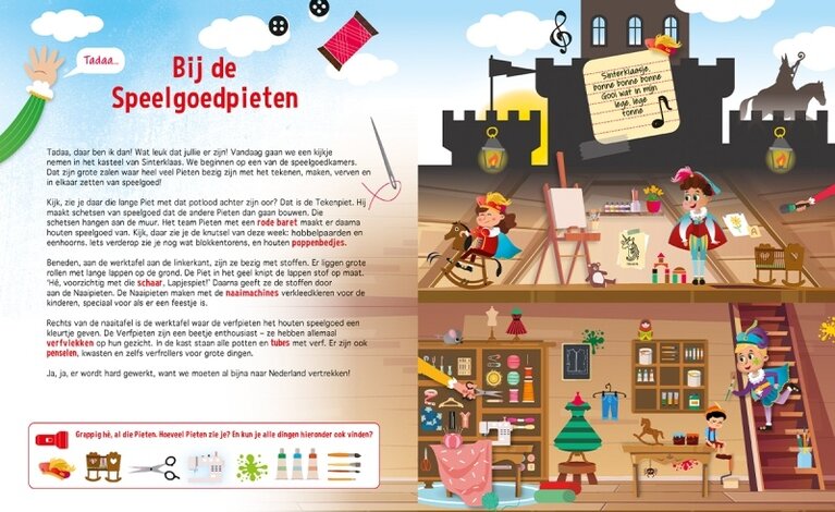 Boeken Zaklampboek - Het heerlijk avondje van Sinterklaas en Piet