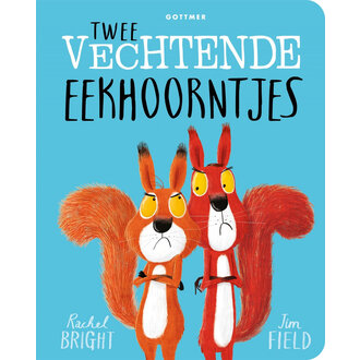 Boeken Twee vechtende eekhoorntjes (kartonboek)