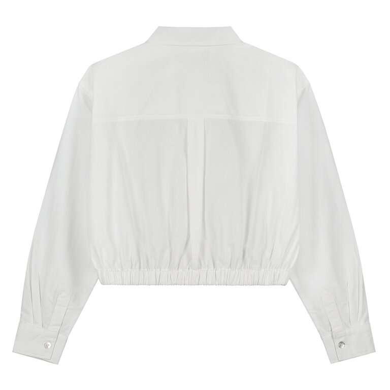 Charlie Petite odile blouse // white