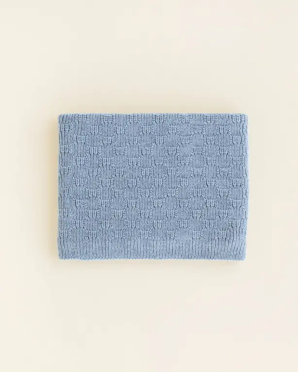 hvid tube scarf gigi // light blue