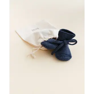 hvid booties // blue