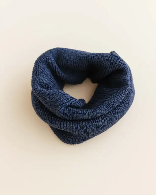 hvid tube scarf gigi // blue