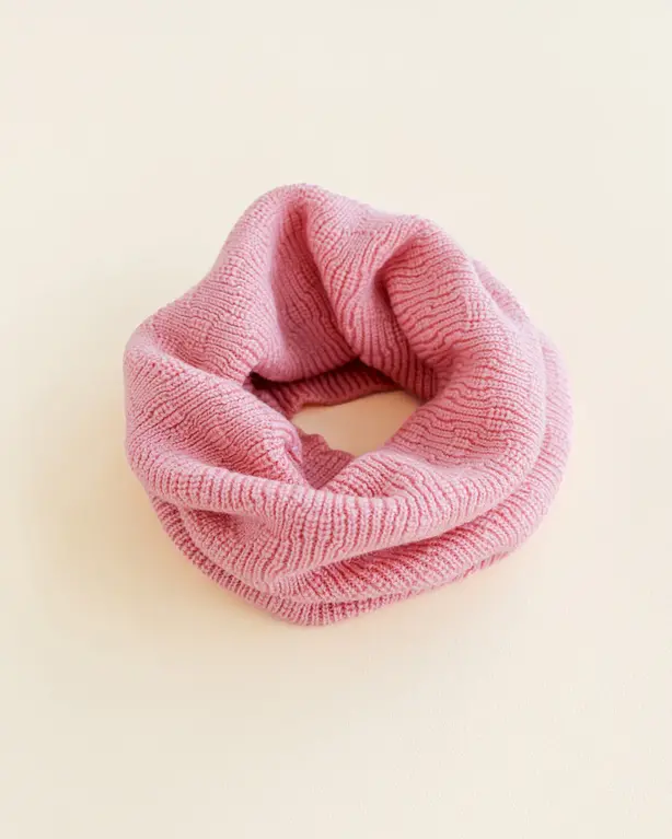 hvid tube scarf gigi // cotton candy