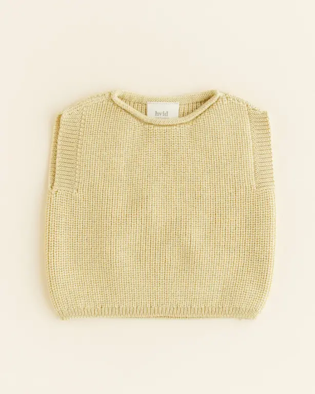 hvid vest harvey // light yellow