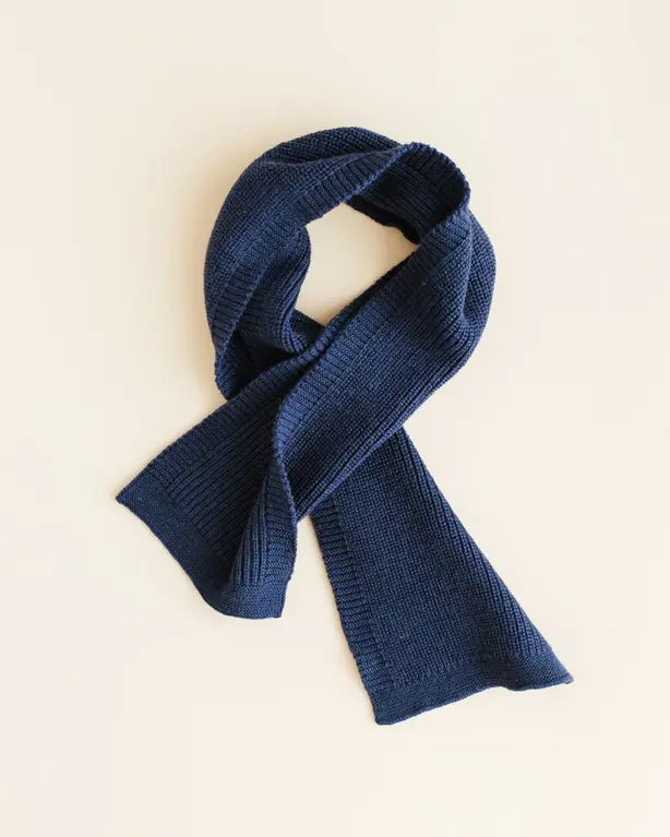 hvid scarf gustave // blue
