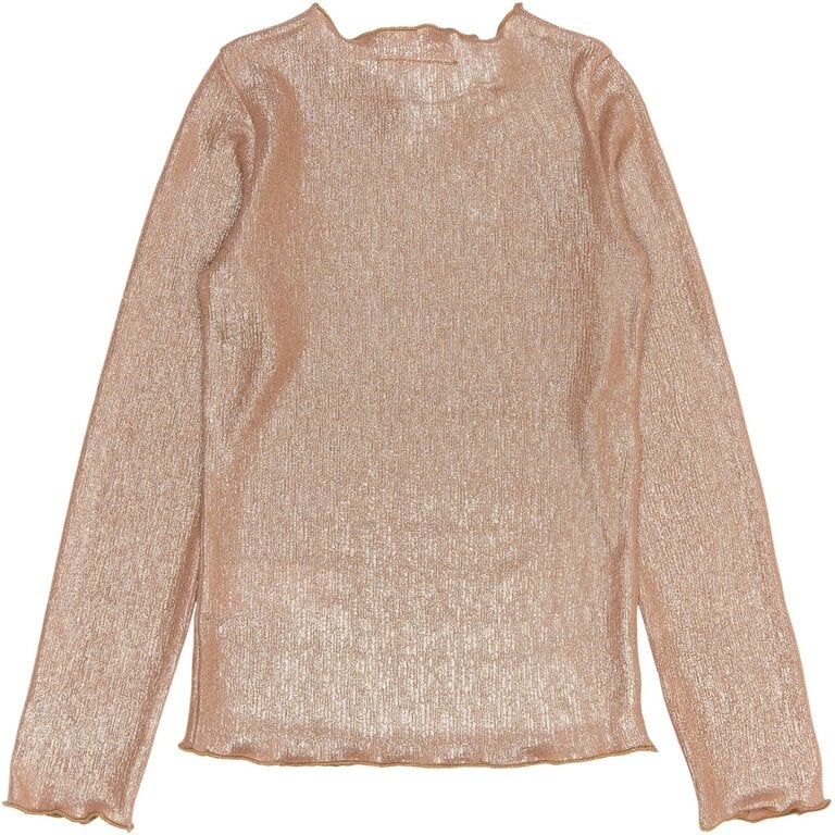 The New rosalind ls glitter tee // gold