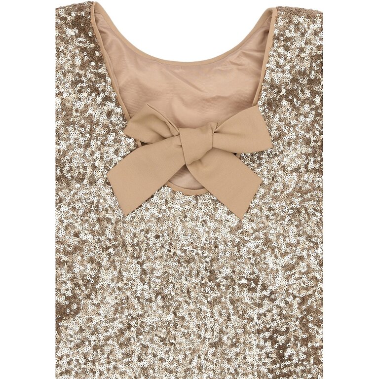 The New rupa sequin top // gold