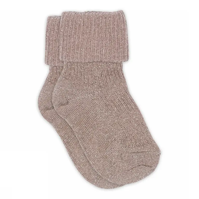 MP Denmark iris glitter socks 10 59062 // 188 woodrose