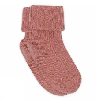 MP Denmark wool rib baby socks 10 589 // 260 vintage rose