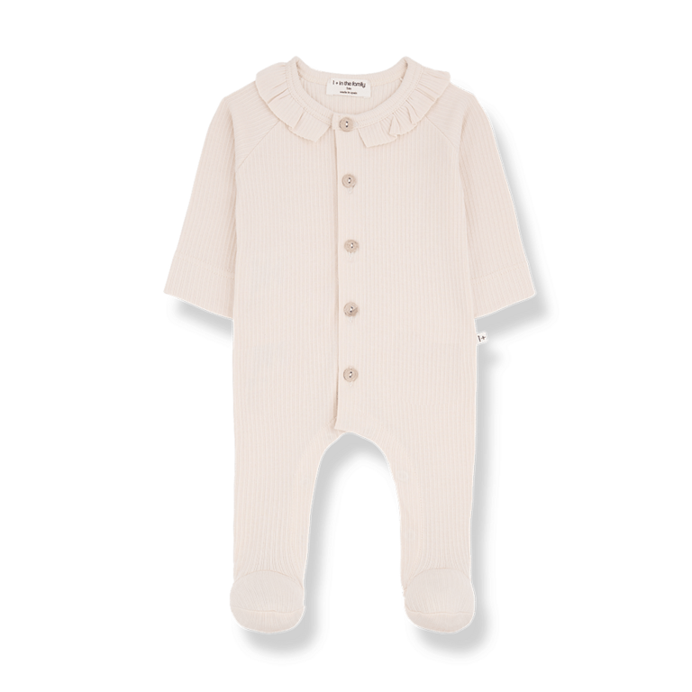 1+ in the family rosetta jumpsuit //  nude