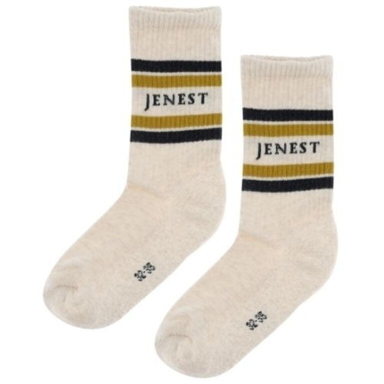 Jenest Jenest sport socks // ecru melange