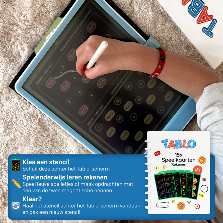 Tablo speelkaarten // rekenen