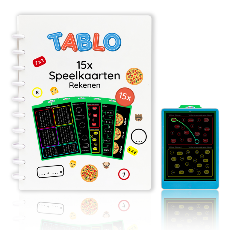 Tablo speelkaarten // rekenen