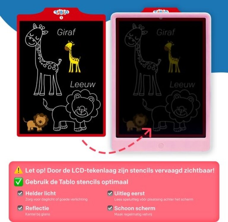 Tablo tablet // roze