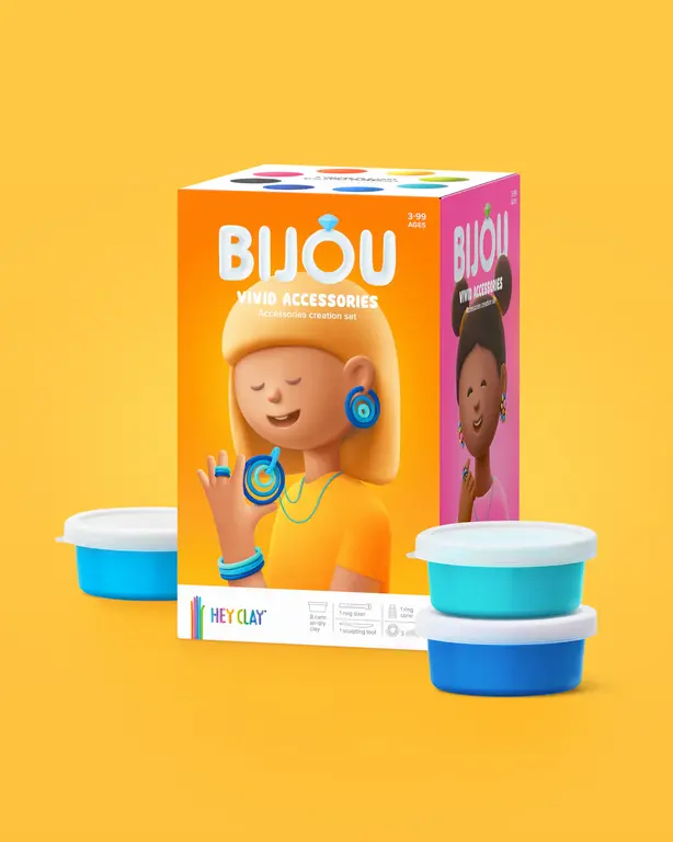 Hey Clay bijoux vivid combo pack // 8 cans