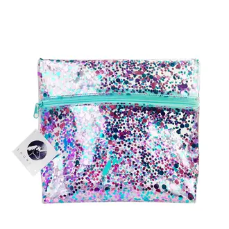 inuwet confetti // make up bag