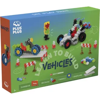 Plus Plus Learn to Build // voertuigen 500pcs