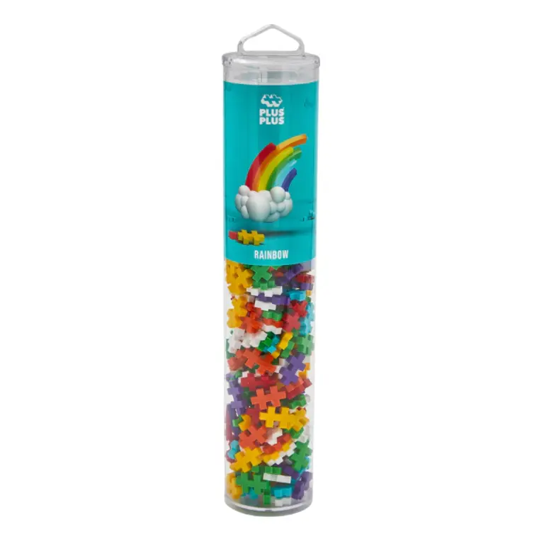 Plus Plus Tube // rainbow 240 pcs
