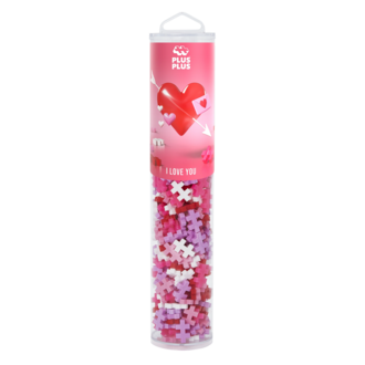 Plus Plus Tube // i love you 240 pcs