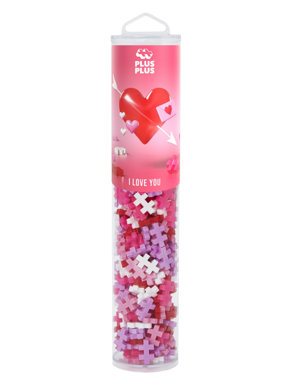 Plus Plus Tube // i love you 240 pcs