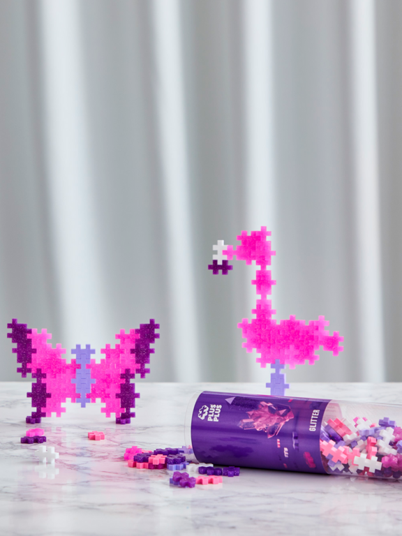 Plus Plus Tube //  glitter 240 pcs