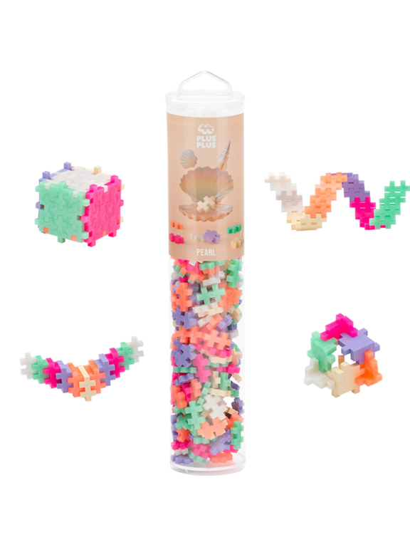 Plus Plus Tube // pearl 240 pcs