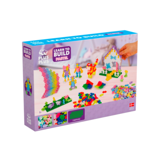 Plus Plus Learn to Build // pastel  600pcs